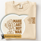Make Art Not War Film T-Shirt