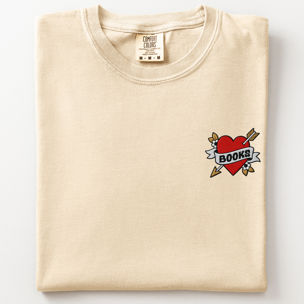 Books Tattoo T-Shirt