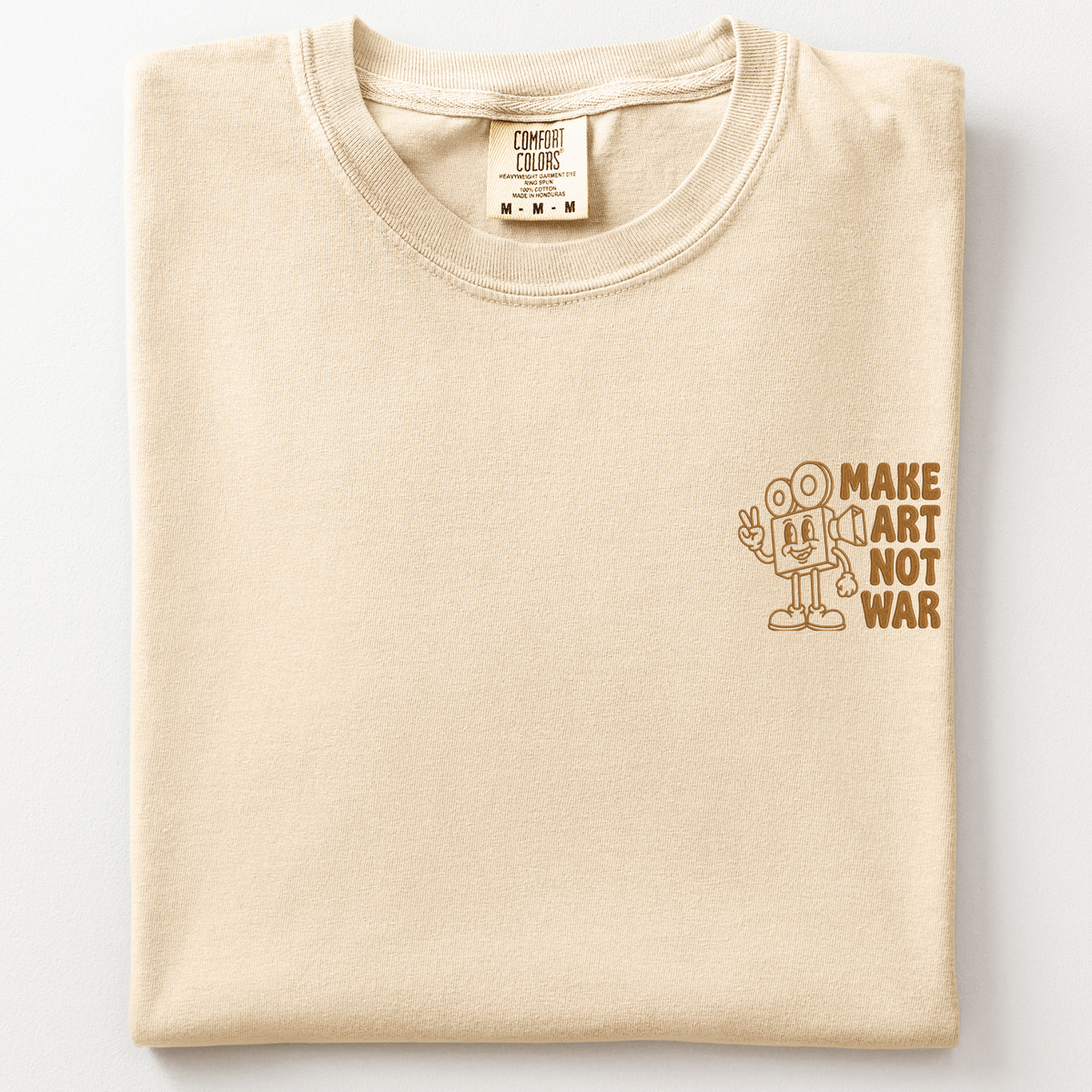 Make Art Not War Film T-Shirt