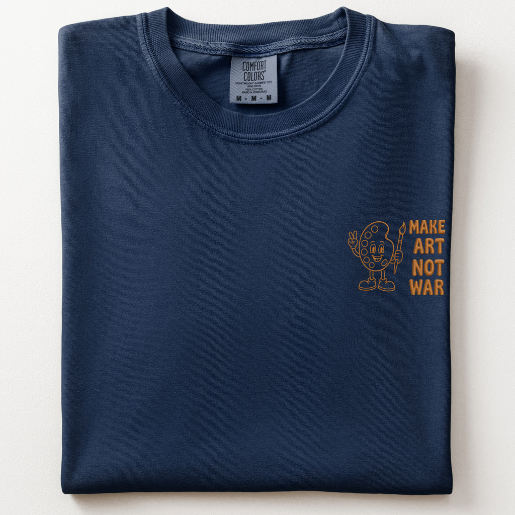 Make Art Not War Paint T-Shirt