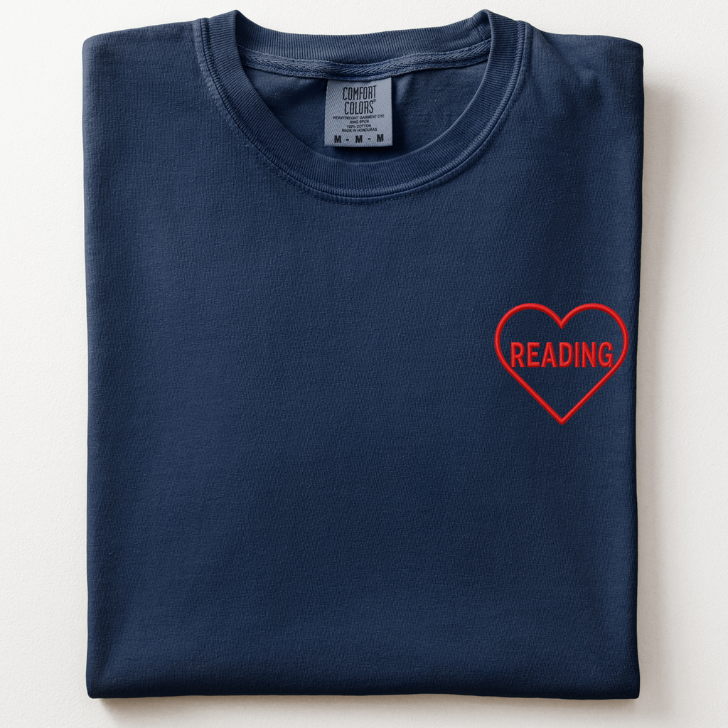 Reading Heart T-Shirt