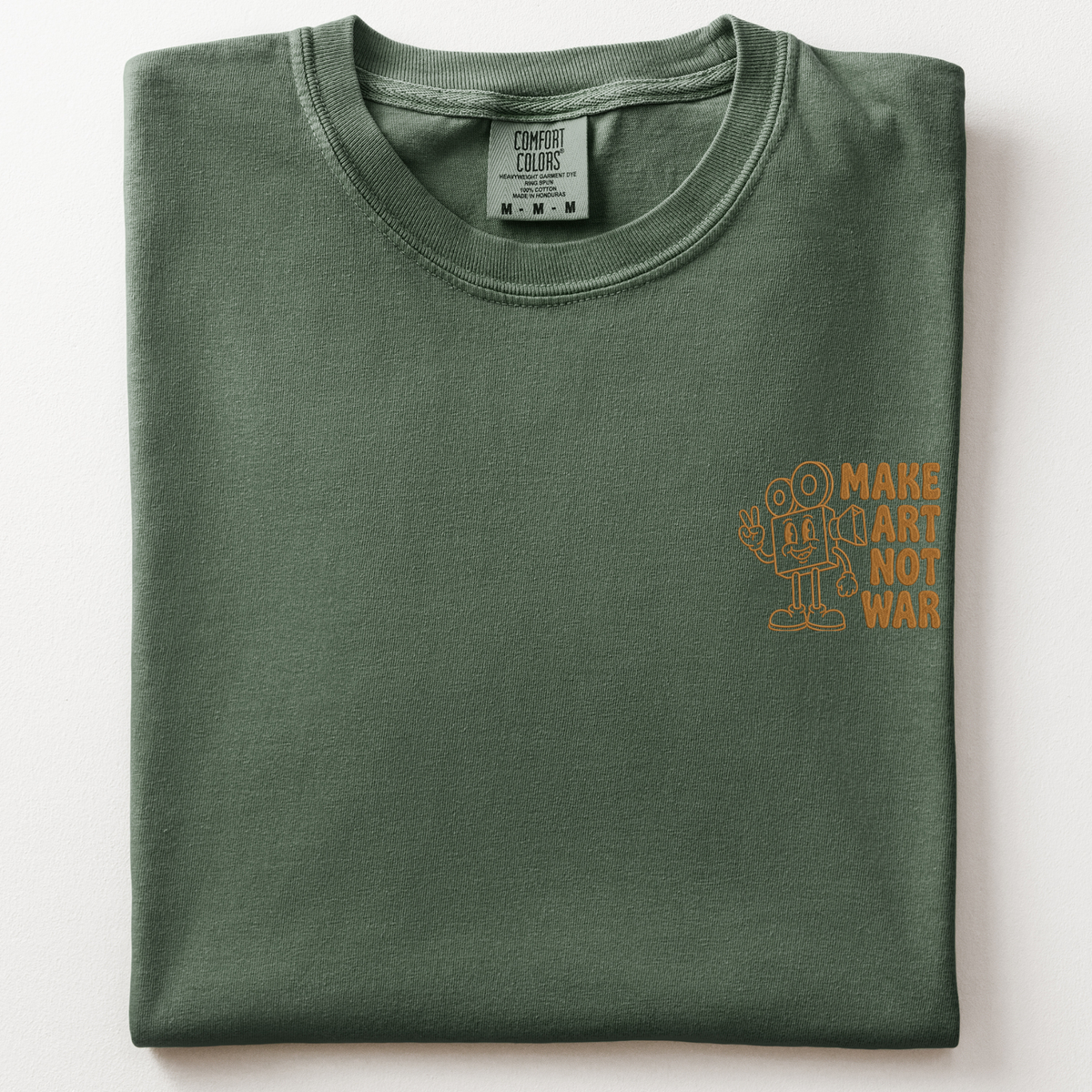 Make Art Not War Film T-Shirt