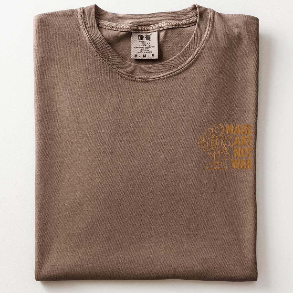 Make Art Not War Film T-Shirt