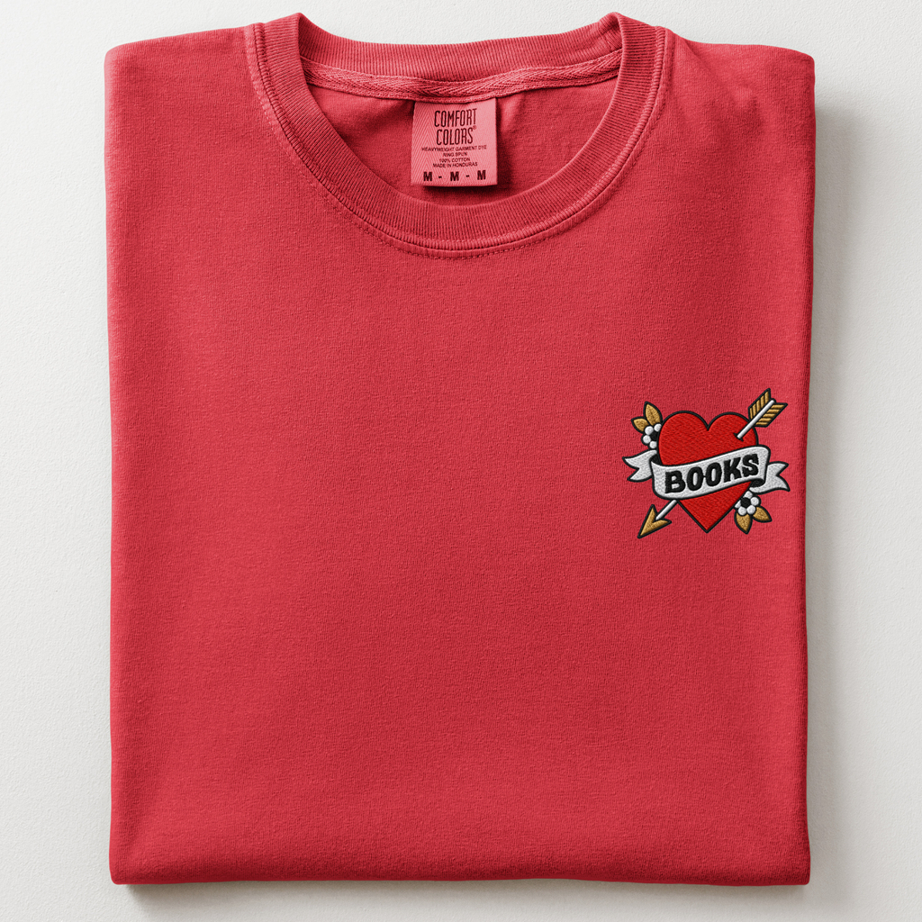 Books Tattoo T-Shirt