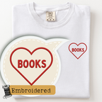 Books Heart T-Shirt