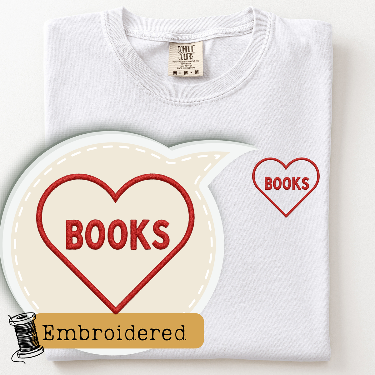 Books Heart T-Shirt