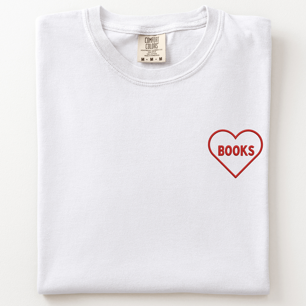 Books Heart T-Shirt