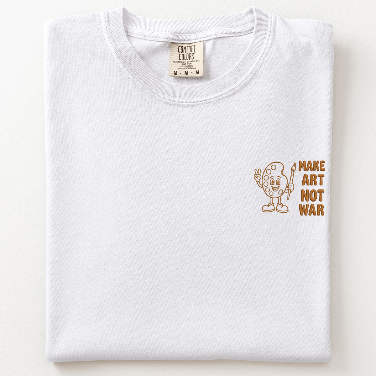 Make Art Not War Paint T-Shirt