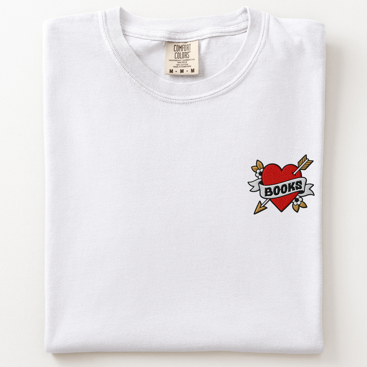 Books Tattoo T-Shirt