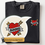Books Tattoo T-Shirt