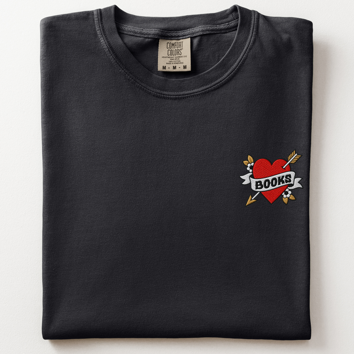 Books Tattoo T-Shirt