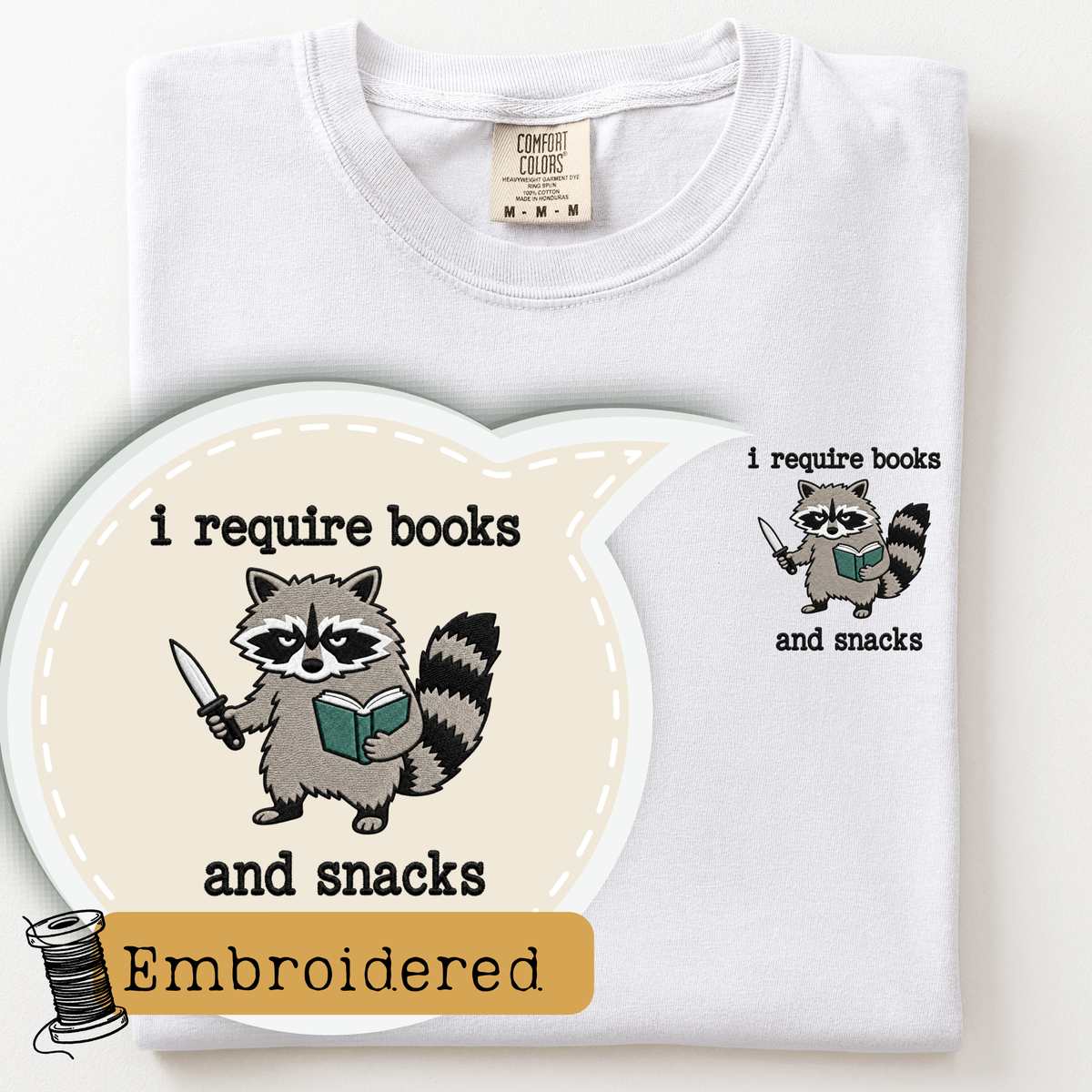 Books and Snacks T-Shirt
